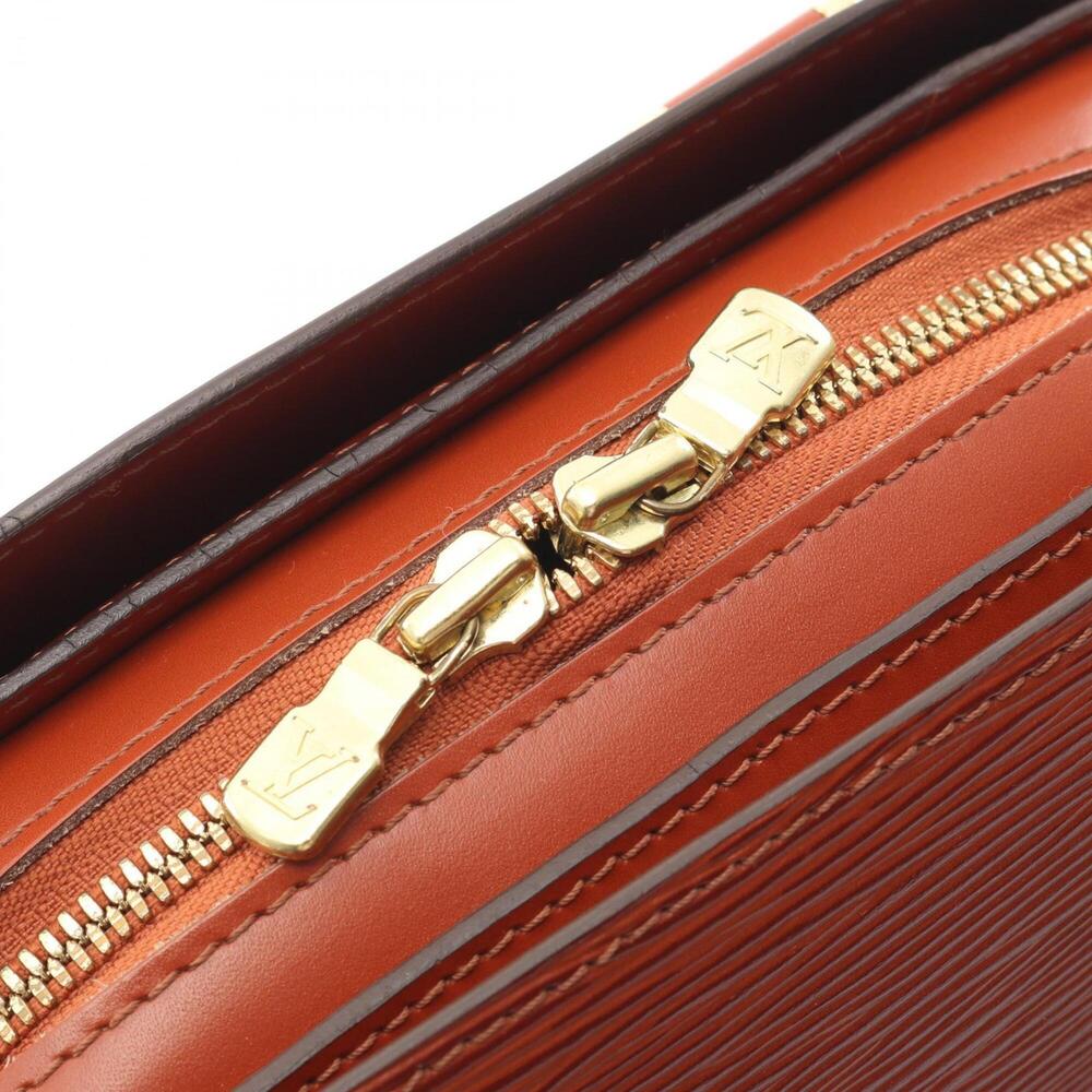 LOUIS VUITTON Authentic Brown Leather Bag - Picture 8 of 8